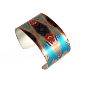 Aluminum Cuff: Symmetries <br> Limited Edition Bracelet