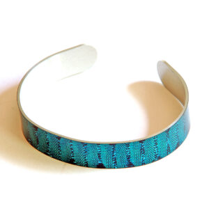 Aluminum Cuff: ZigZags <br> Limited Edition Bracelet