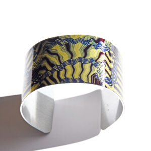 Aluminum Cuff: Waveforms <br> Limited Edition Bracelet