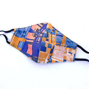 Face Mask Badlands Plaid